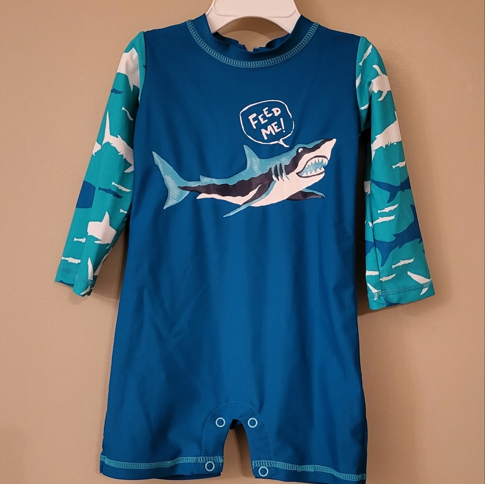 Hatley rashguard one piece swimsuit